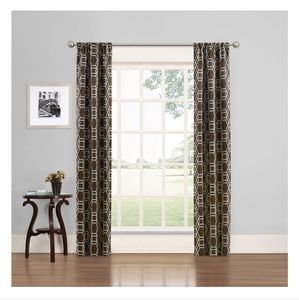 Eclipse absolute-zero 100% Blackout Two Rod Pocket Panels. (37inch-84inch)